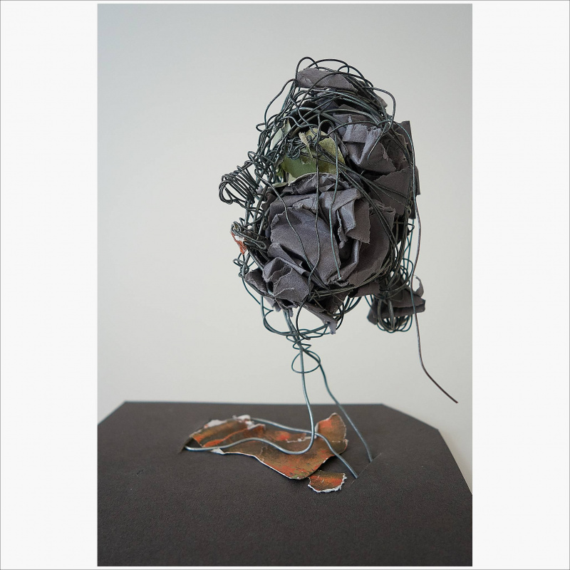 Head Of A Woman: View  2