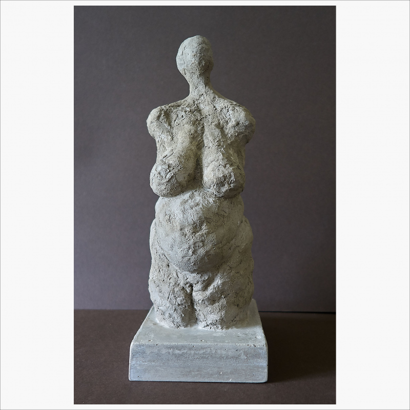 Concrete Woman Front View