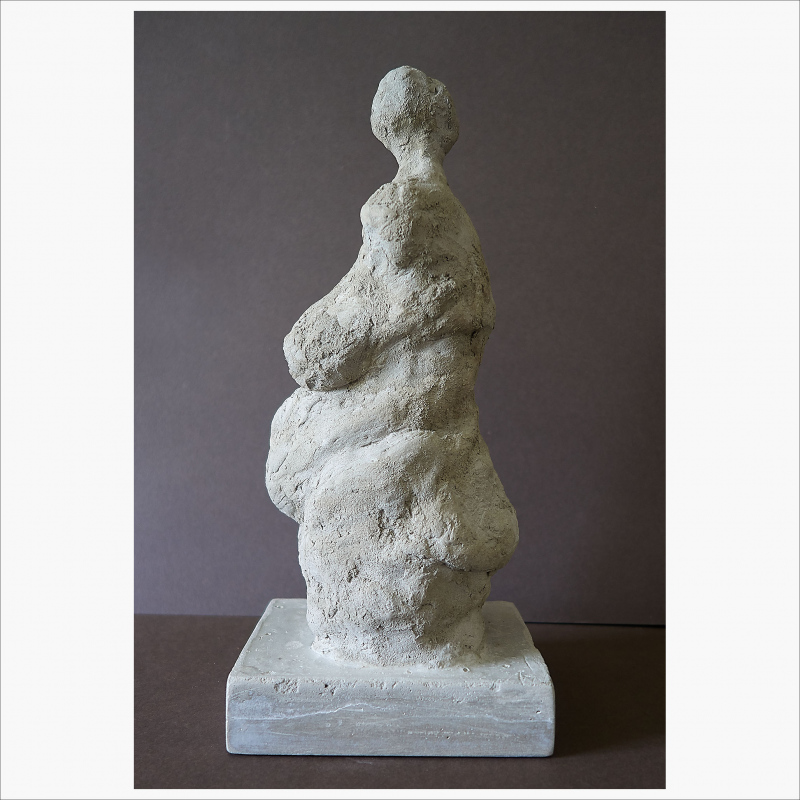 Concrete Woman Side View I